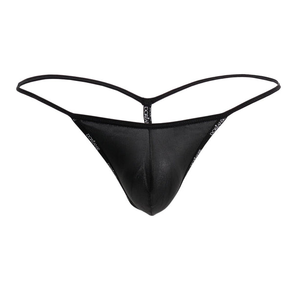 Doreanse Men's Underwear 1326-SBK Flashy G-String Color Space Black