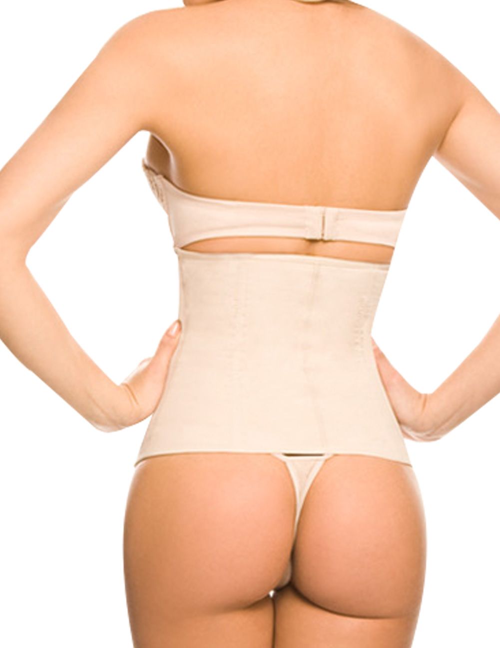 Ann Chery Shapewear 1024B Powernet Girdle with Zipper Color Beige