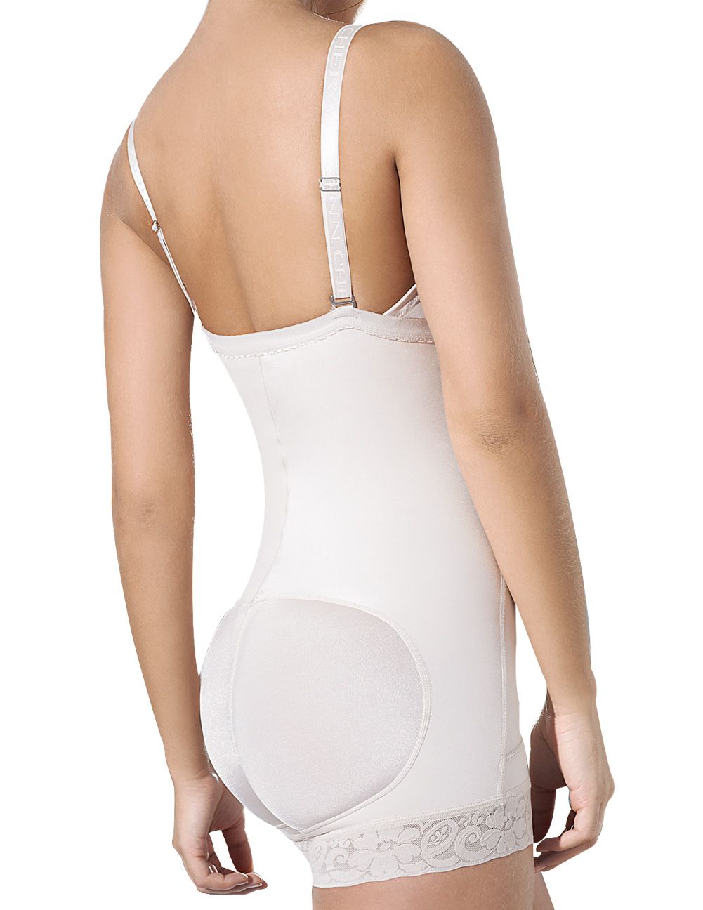 Ann Chery Shapewear 4013 Latex Shirly Strapless Shapewear Color Beige