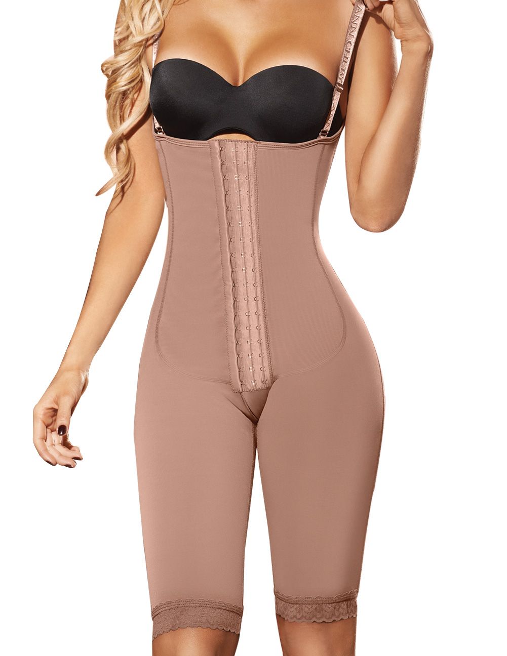 Ann Chery Shapewear 5147 Powernet Isabella Shapewear Color Brown