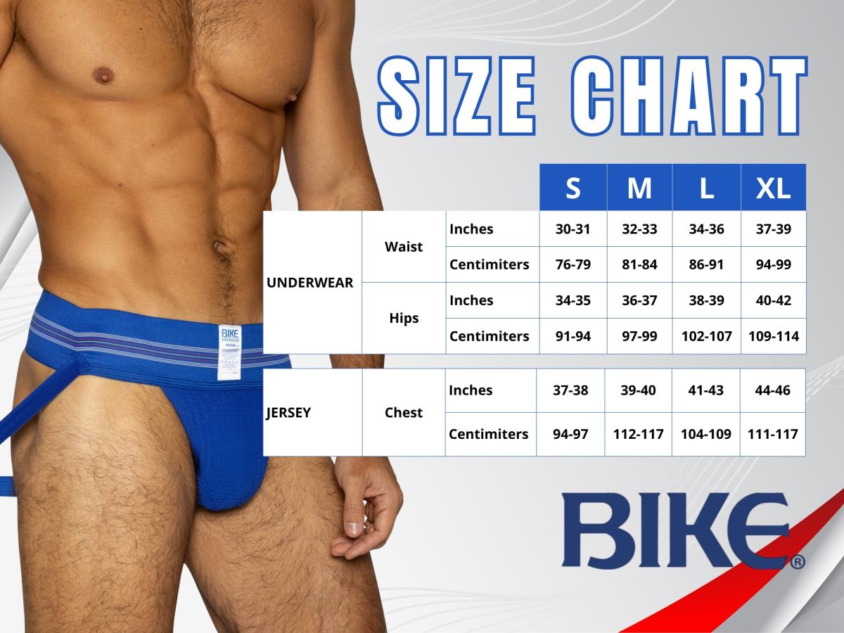 BIKE Athletic Men's Underwear BAS327 Stretch Cotton Brief Color Gray