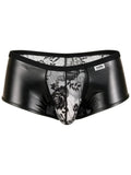 CandyMan 95008 Men's Underwear Seductive Lace Trunks Color Black