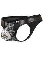 CandyMan 95009 Men's Underwear Seductive Lace Thongs Color Black