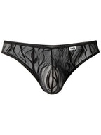 CandyMan 95011 Men's Underwear Seductive Lace Thongs Color Black