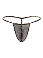 CandyMan 9586 Men's Underwear Mini G-String Color Animal Print