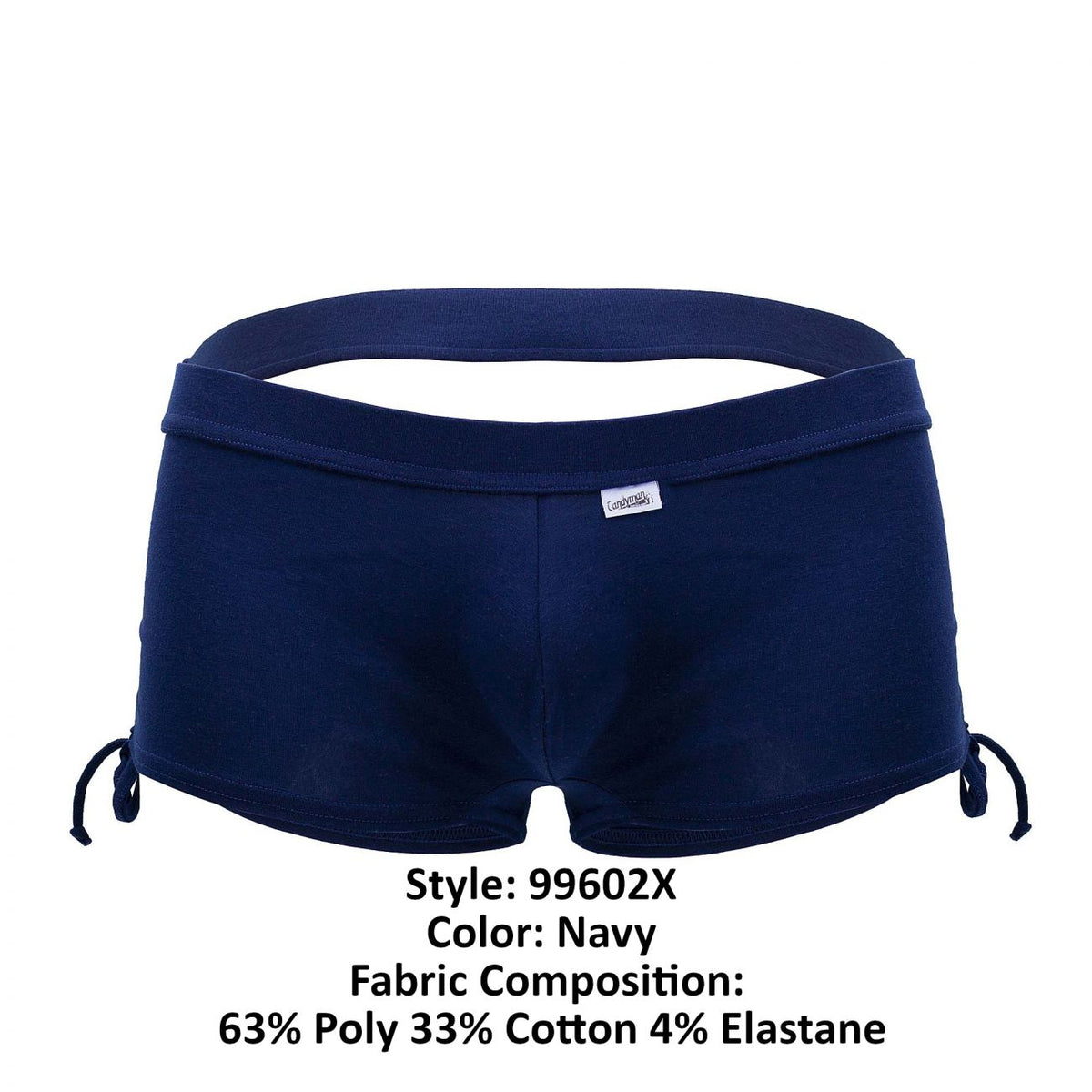 CandyMan 99602X Lounge Pajama Shorts Color Navy