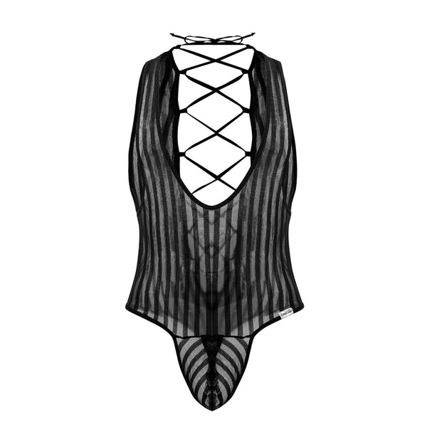 CandyMan 99727X Work-N-Play Bodysuit Color Black