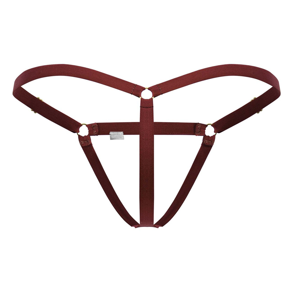 CandyMan Men's Underwear 99852 Nudist Thongs Color Red