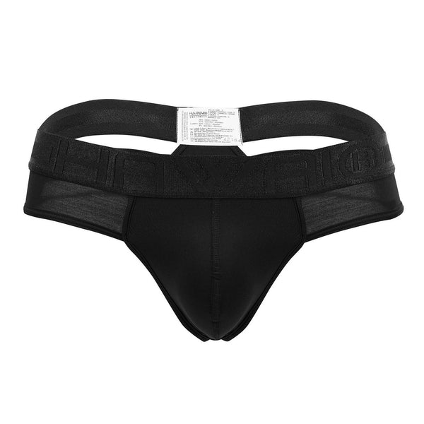 HAWAI 42154 Solid Microfiber Thongs Color Black