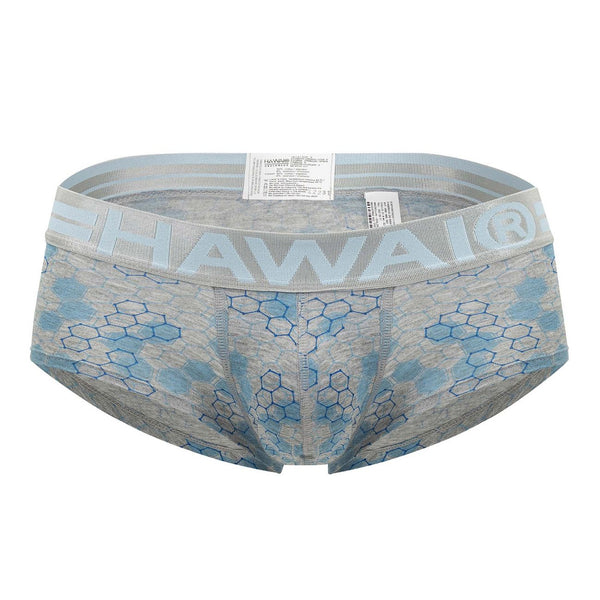 HAWAI 42231 Cotton Trunks Color Gray