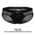 JOR Men's active and swimwear 2193 Mystic Swim Briefs Color Black