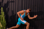 JOR Men's active and swimwear 2216 Fighter Bodysuit Color Turquoise