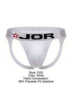 JOR Men's Underwear 2332 Cronos Jockstrap Color White