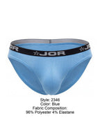JOR Men's Underwear 2346 Cannes Bikini Color Blue