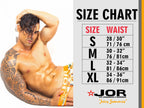 JOR Men's active and swimwear 2191 Travel Swim Bikini Color Red