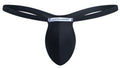 JUSTIN+SIMON Men's Underwear XSJBU02 Bulge Thongs Color Peach Black