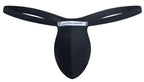 JUSTIN+SIMON Men's Underwear XSJBU02 Bulge Thongs Color Peach Black