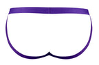 Male Power Men's Underwear 350-302 Eggplant Crossover Jock Color Plum