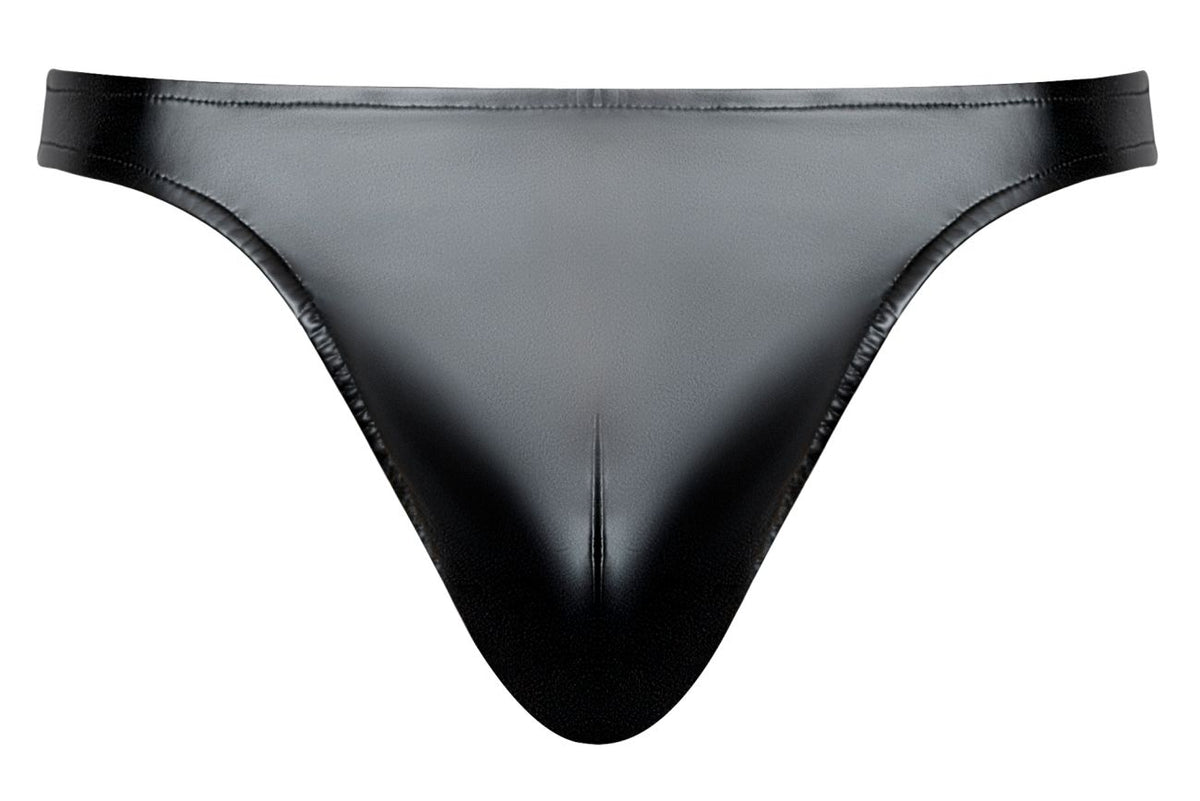 Male Power Men's Underwear 442-301 Liquid Onyx 2.0 Bong Thong Color Black