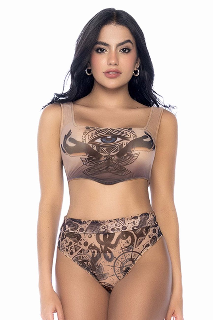 Mapale Women's Lingerie 2799 Two Piece Set Color Bohemian Mystique