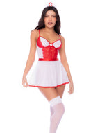Mapale Women's Lingerie 60083 Nurse bedroom Costume Outfit Color As Shown
