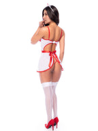 Mapale Women's Lingerie 60083 Nurse bedroom Costume Outfit Color As Shown