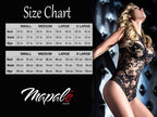 Mapale Women's Lingerie 60083 Nurse bedroom Costume Outfit Color As Shown