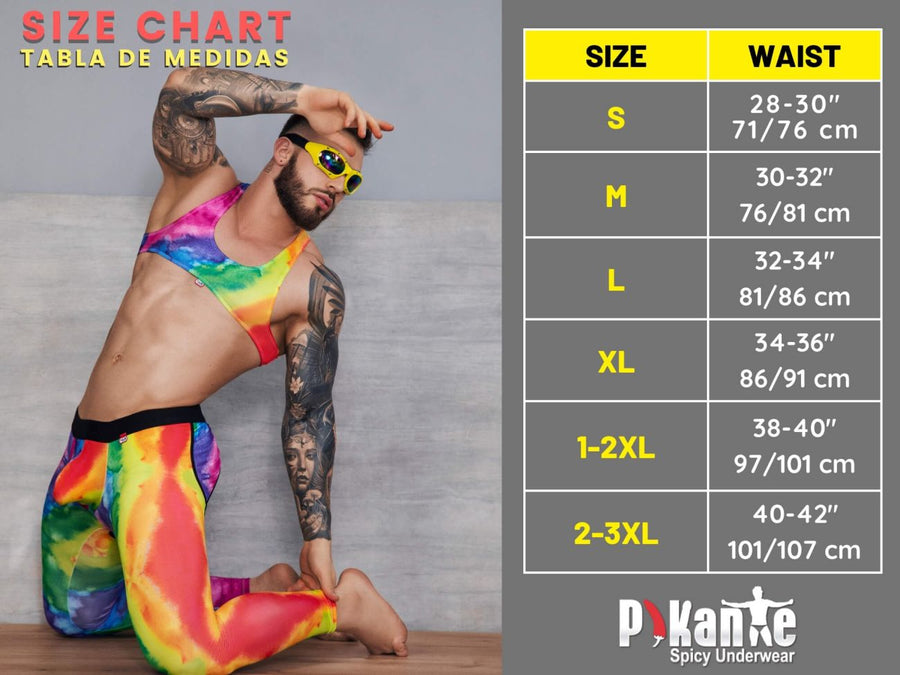 Pikante size chart