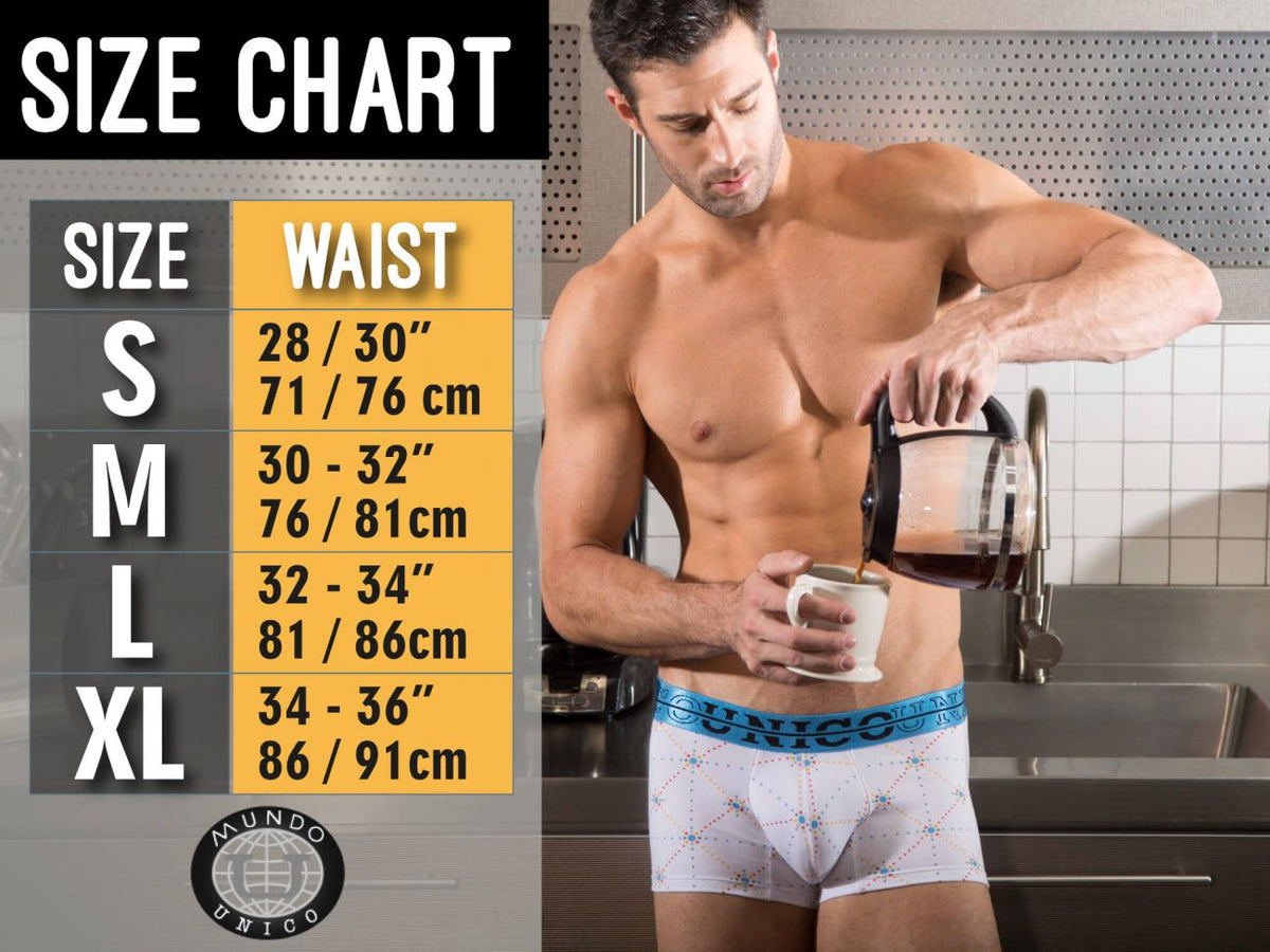 Unico size chart