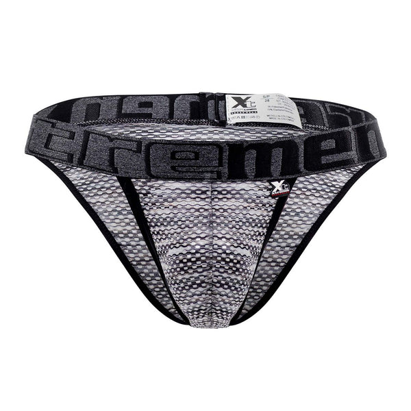 Xtremen 91098 Microfiber Mesh Bikini Color Black