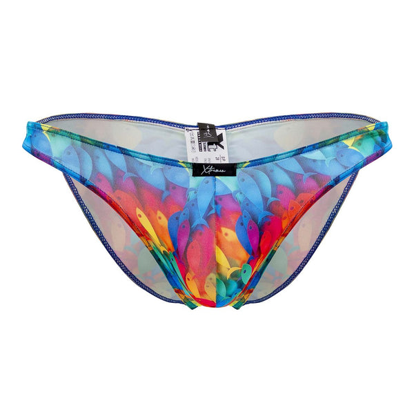 Xtremen 91145 Printed Microfiber Bikini Color Rainbow Fish