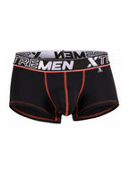 Xtremen 91265 Men's Underwear Sleek Microfiber Stretch Trunks Color Black