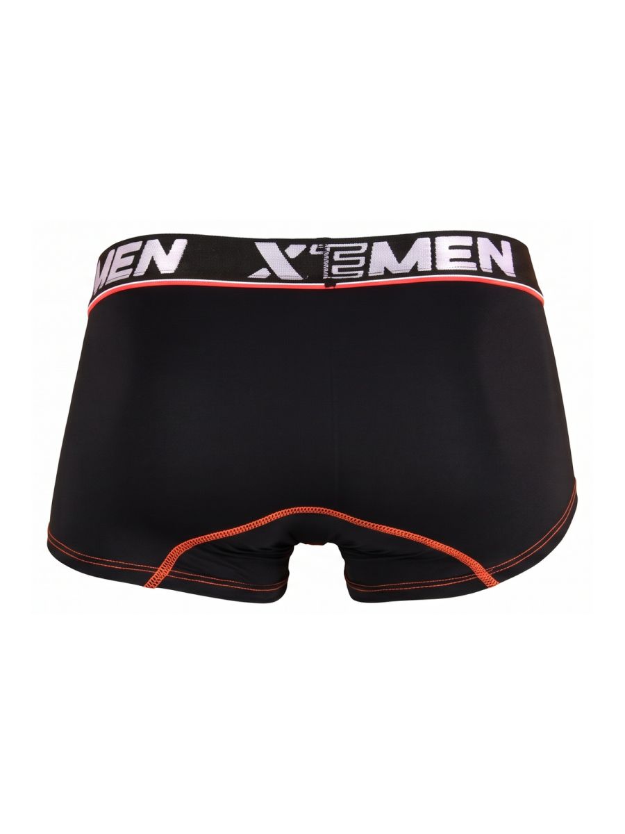 Xtremen 91265 Men's Underwear Sleek Microfiber Stretch Trunks Color Black