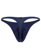 Xtremen 91266 Men's Underwear Sleek Microfiber Thongs Color Dark Blue