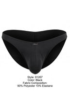 Xtremen 91267 Men's Underwear Microfiber Bikini for Modern Fit and Sleek Comfort Color Black