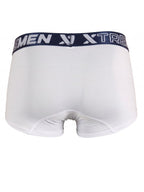 Xtremen 91274 Men's Underwear Microfiber Trunks for Daily Support Color White