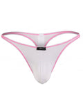 Xtremen 91275 Men's Underwear Sleek Microfiber Thongs Color White