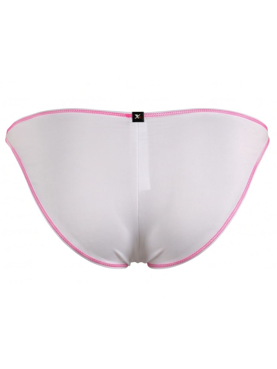 Xtremen 91276 Men's Underwear Sleek Microfiber Bikini Color White