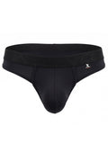 Xtremen 91281 Men's Underwear Sleek Microfiber Thongs Color Black