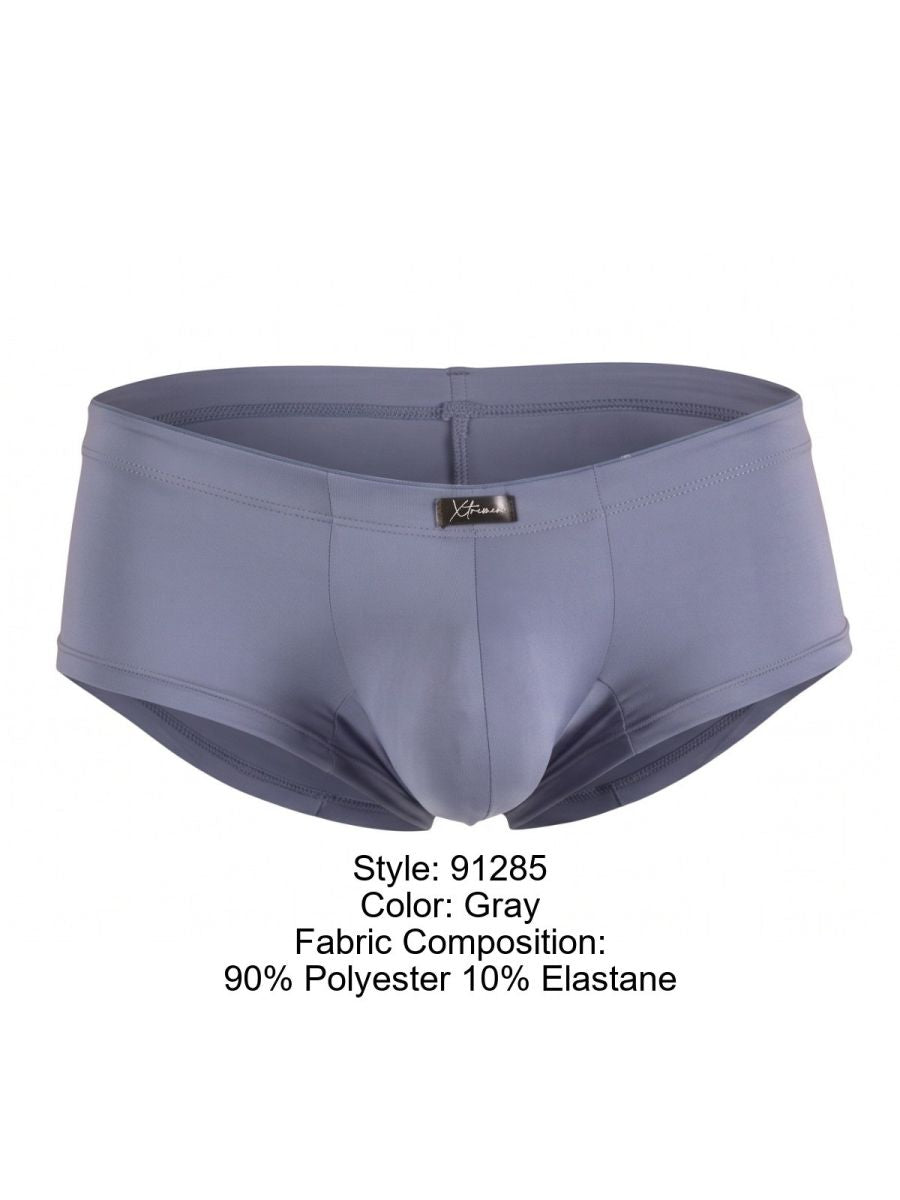 Xtremen 91285 Men's Underwear Sleek Microfiber Briefs Color Gray