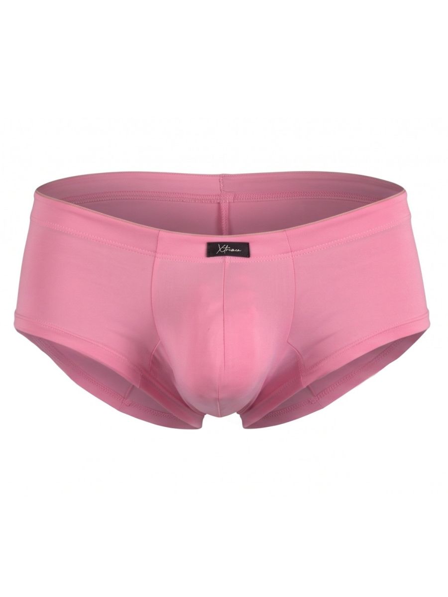 Xtremen 91285 Men's Underwear Sleek Microfiber Briefs Color Pink