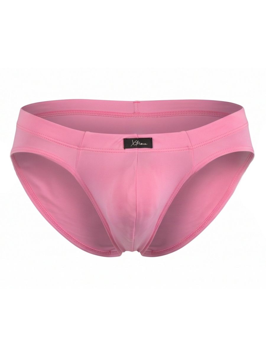 Xtremen 91286 Men's Underwear Sleek Microfiber Briefs Color Pink