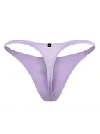 Xtremen 91287 Men's Underwear Microfiber Thongs Sleek Minimalist Style Color Lilac