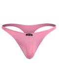 Xtremen 91287 Men's Underwear Microfiber Thongs Sleek Minimalist Style Color Pink