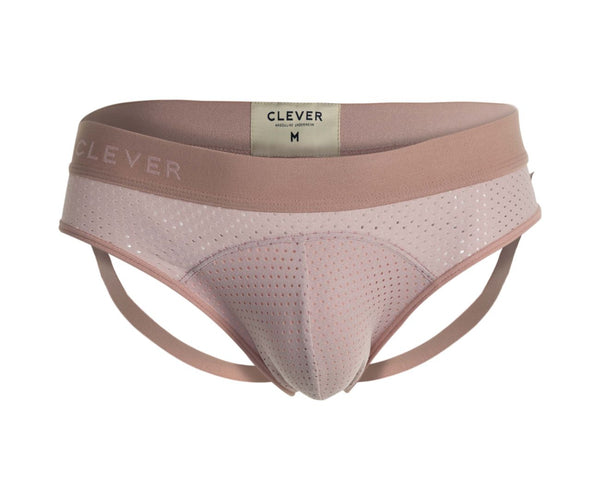 Clever 5340 Matches Piping Briefs Color White - Pikante Underwear