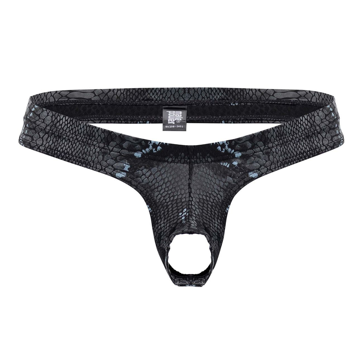 Male Power Men's Underwear 334-282 S-naked Power Sock Color Black-Blue