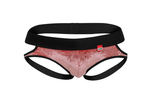Pikante 1099 Clandestine Velvet Thongs Pink –  -  Men's Underwear and Swimwear