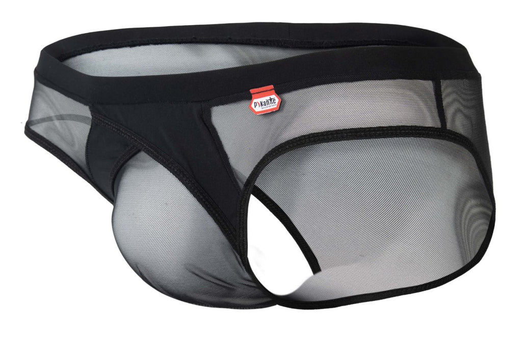 Pikante Men's Underwear PIK 1289 Itadaki Briefs Color Black